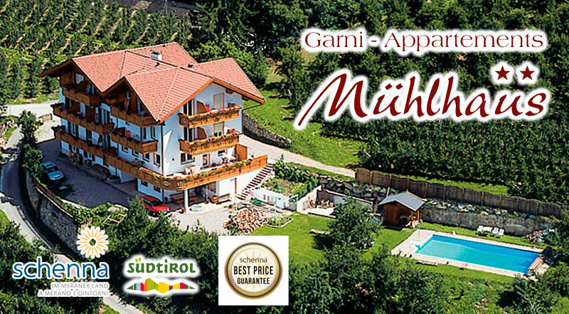 Garni Appartements Mühlhaus ** - Schenna bei Meran - Südtirol  - Italy  - Zimmer und Ferienwohnungen